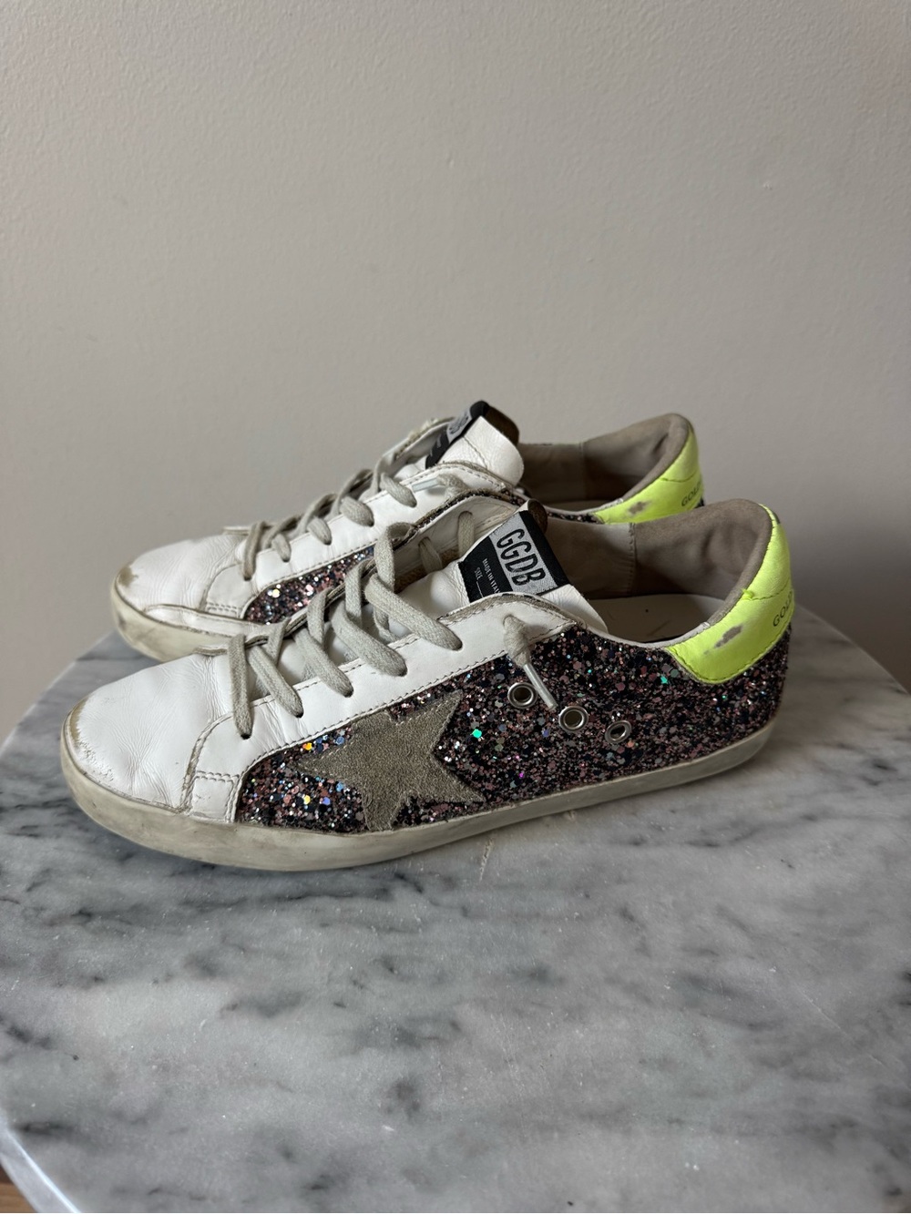 Golden Goose Superstar Glitter Size 38 - Picture 3 of 9